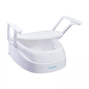 Toilettensitzerhöhung mit Armlehnen