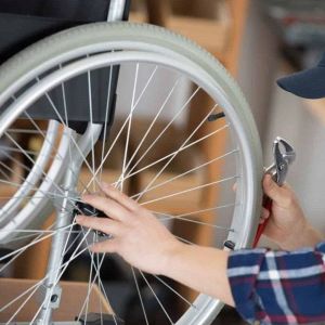 Rollstuhlservice und -wartung